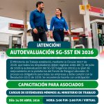 Capacitación Autoevaluación SG-SST en 2026: Cargue de estándares mínimos al Ministerio de Trabajo.