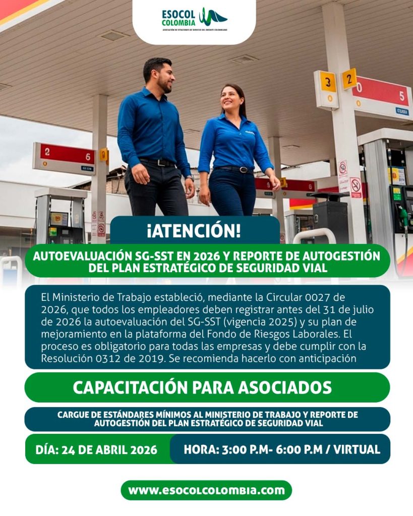 Capacitación Autoevaluación SG-SST en 2026: Cargue de estándares mínimos al Ministerio de Trabajo.