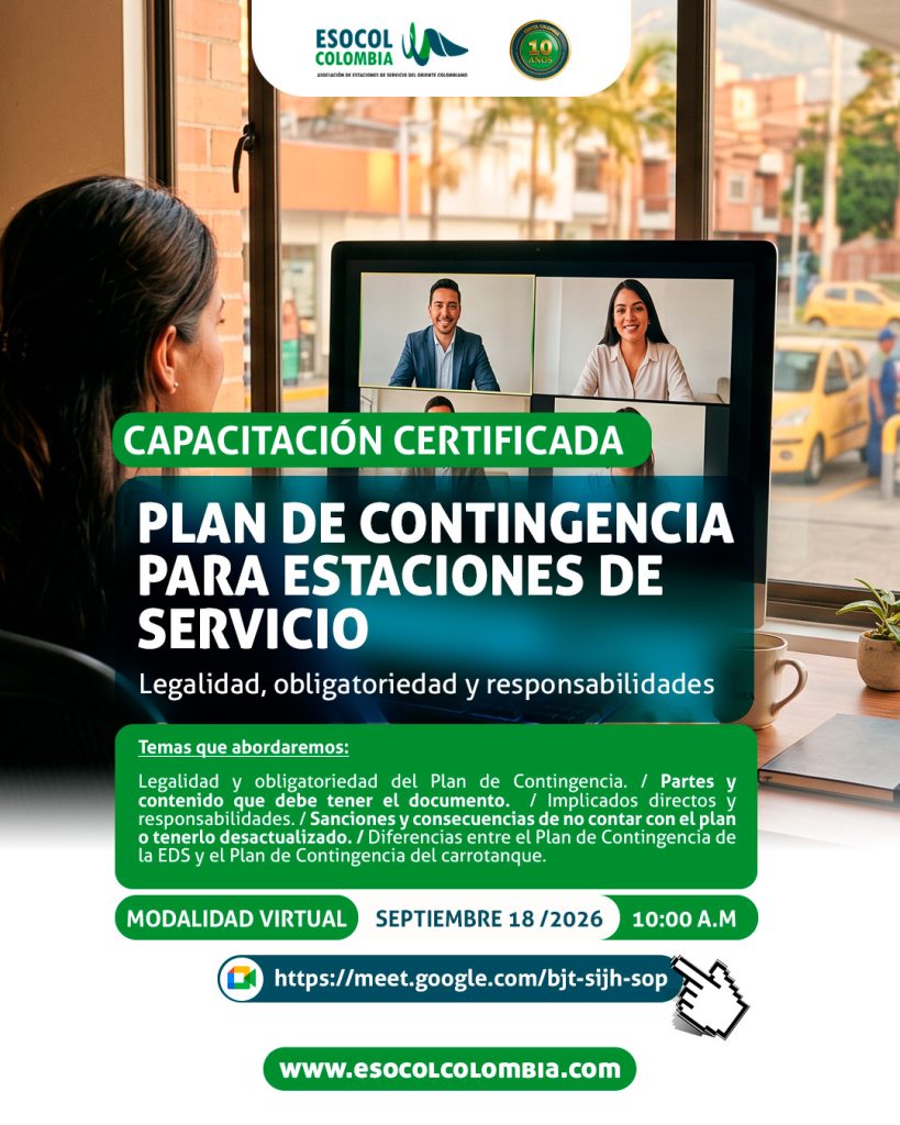 Capacitación Certificada: Plan de Contingencia para EDS